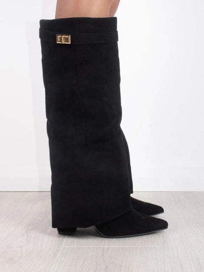 Delilah | Boots with Buckle Detail