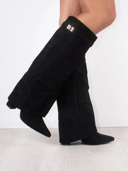 Delilah | Boots with Buckle Detail