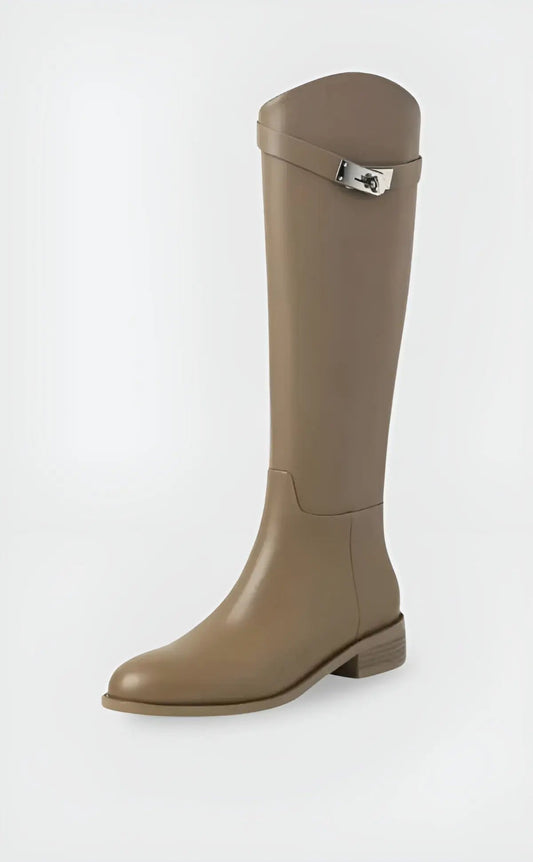 Derya | Boots with Buckle Detail