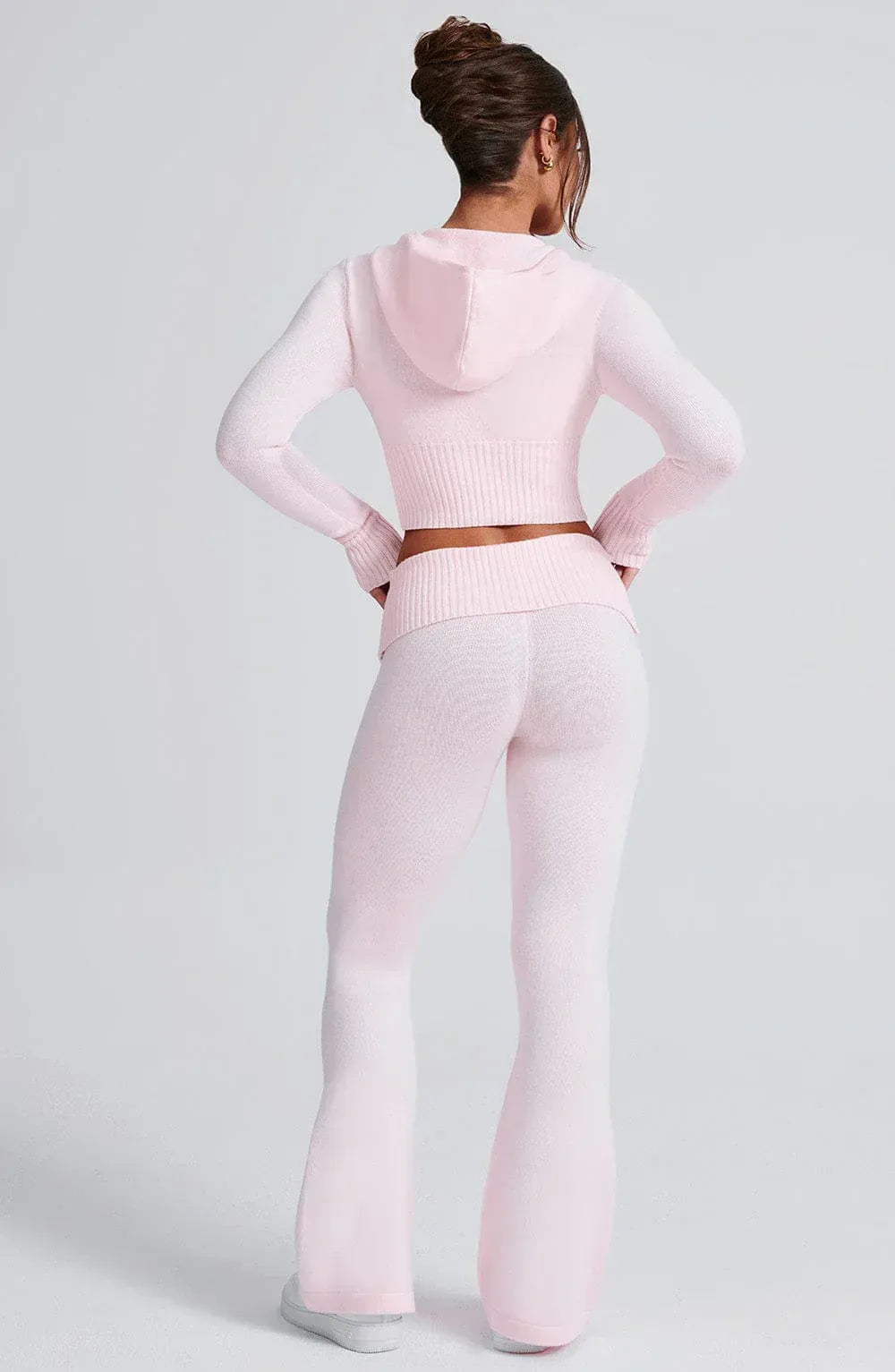 Eleni | Knit Hoodie with Tailored Detail