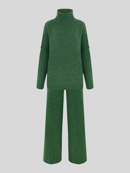 Elif | Knit Trousers with Tailored Detail