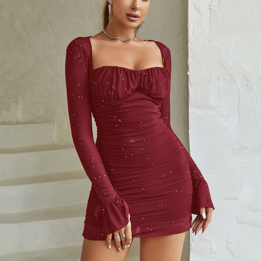 Fabiola | Elegant Dress with Refined Detail