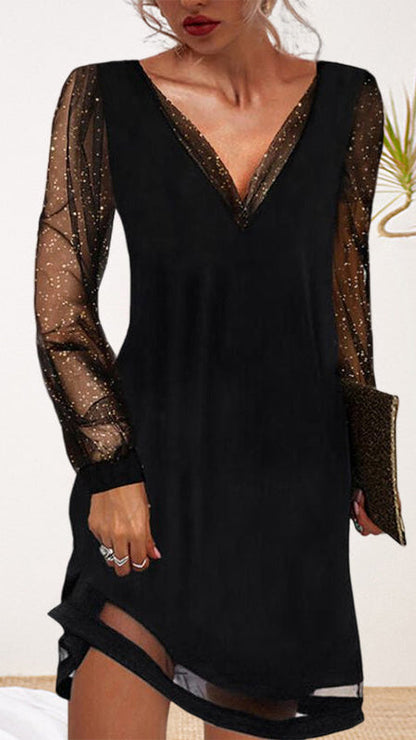 Faye | Elegant Dress with Long Sleeves