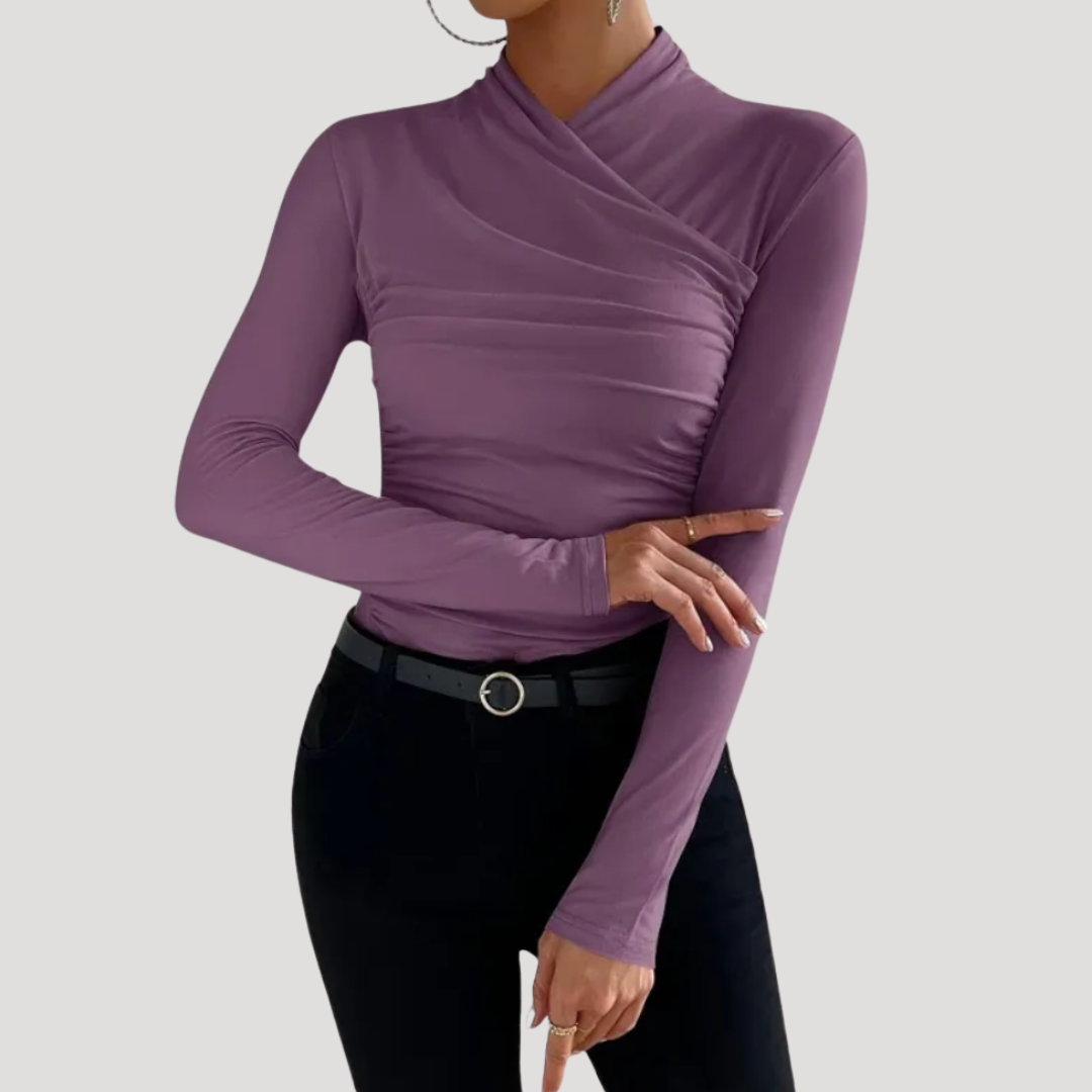 Iva | Refined Blouse with Tailored Detail