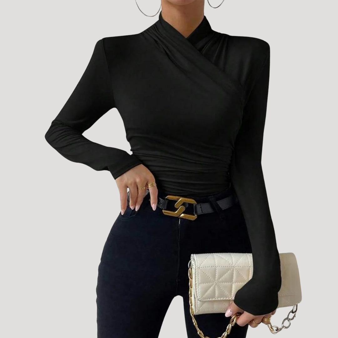 Iva | Refined Blouse with Tailored Detail