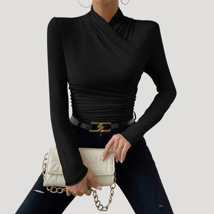 Iva | Refined Blouse with Tailored Detail