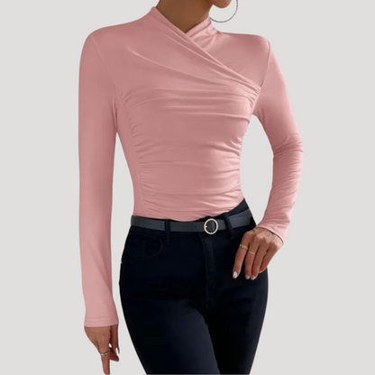 Iva | Refined Blouse with Tailored Detail