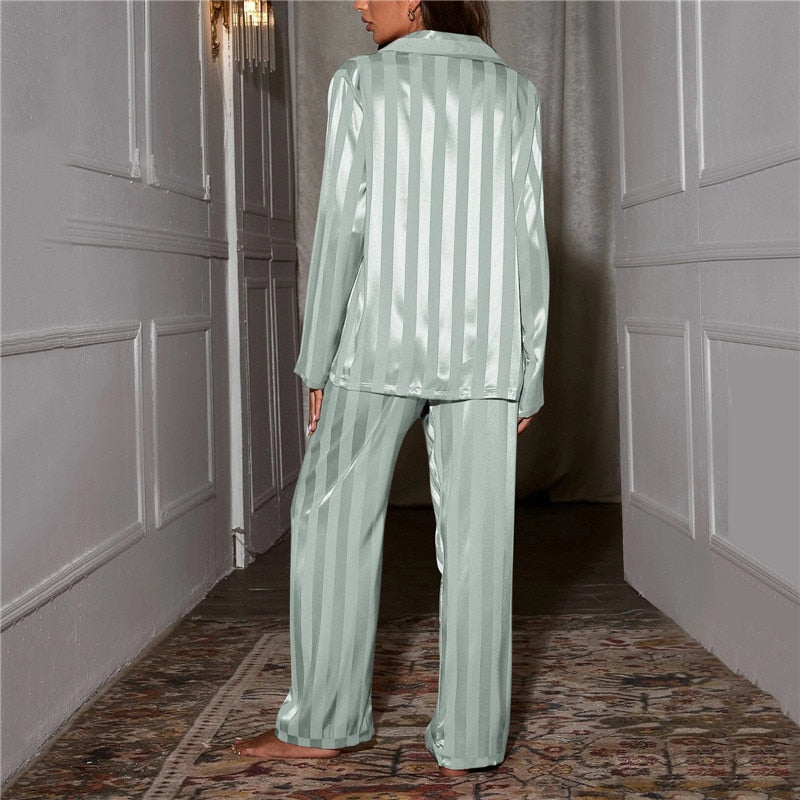 Jayla | Satin Trousers with Tailored Detail