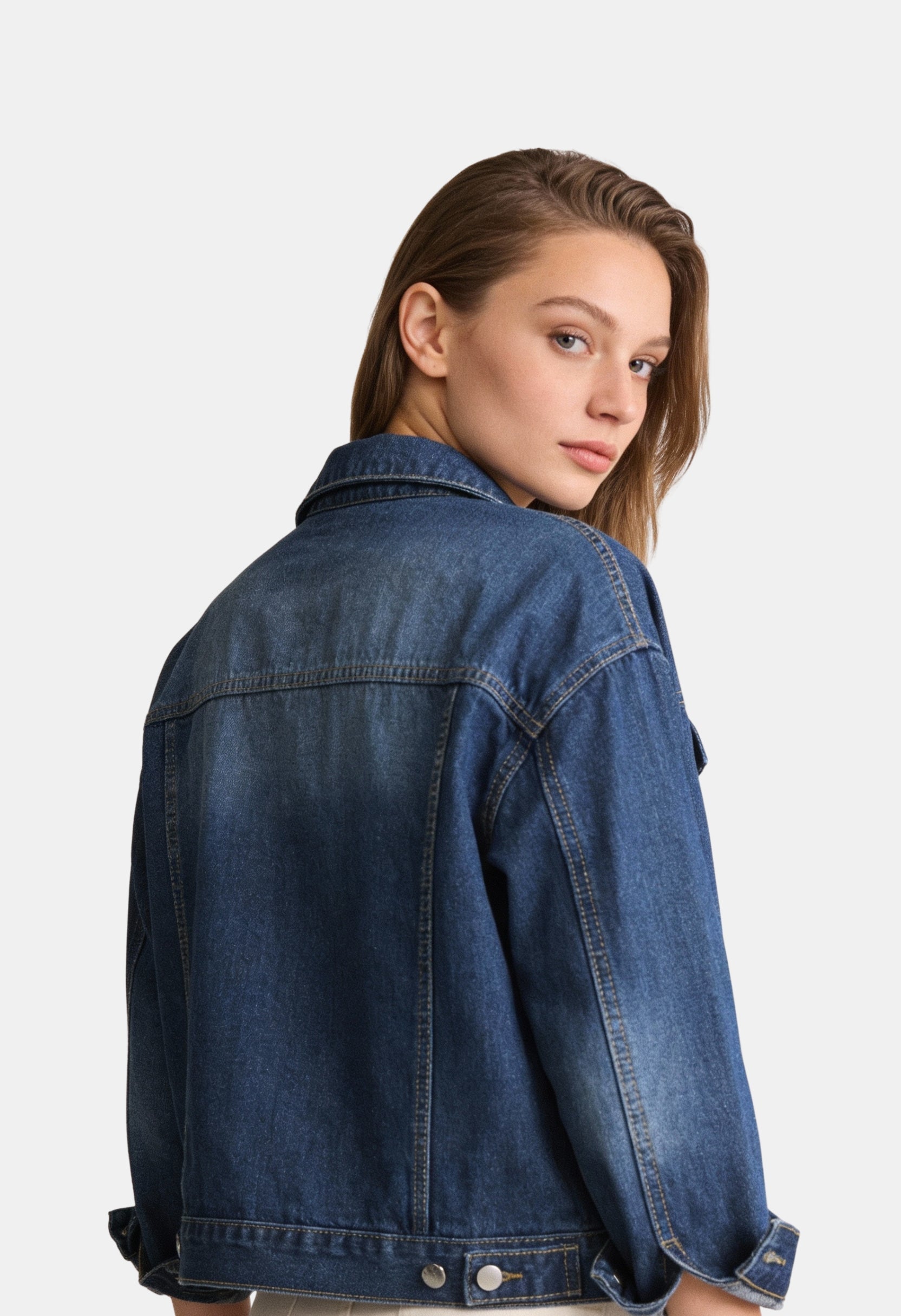 June | Button-Up Jacket with Tailored Detail
