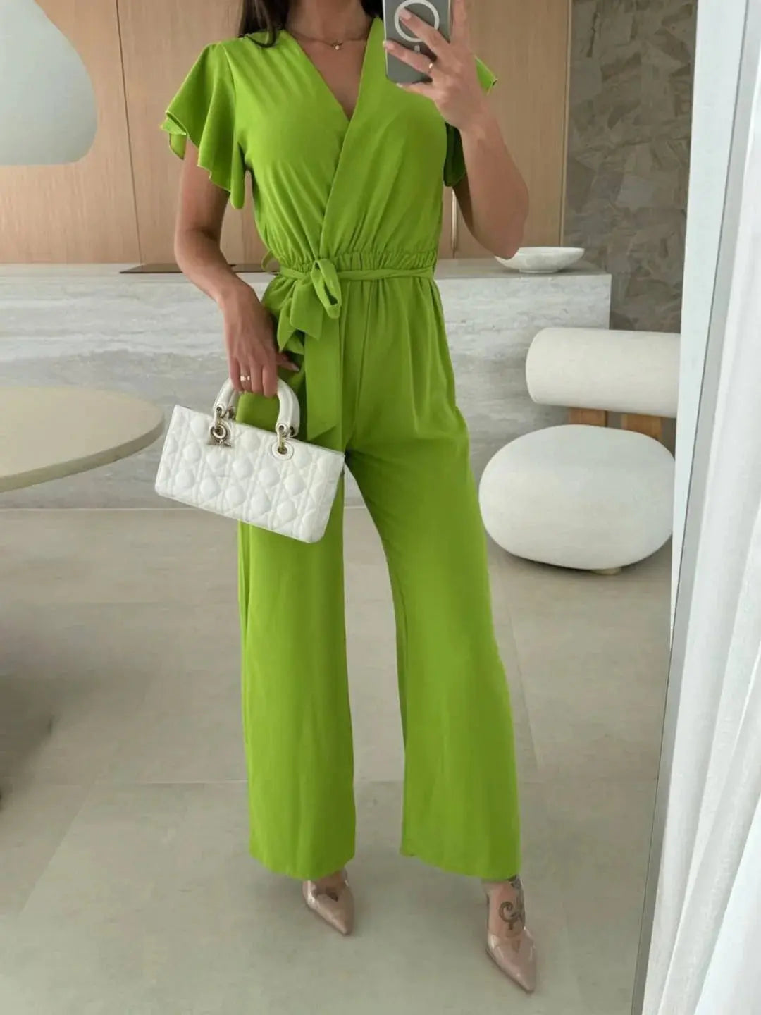 Kathryn | Refined Jumpsuit with Signature Detail