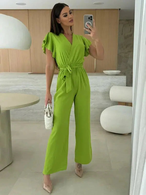 Kathryn | Refined Jumpsuit with Signature Detail