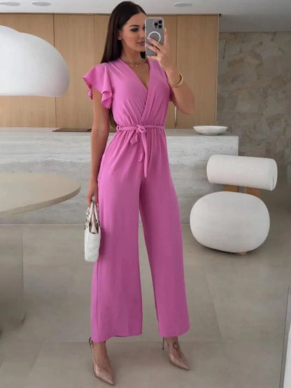 Kathryn | Refined Jumpsuit with Signature Detail