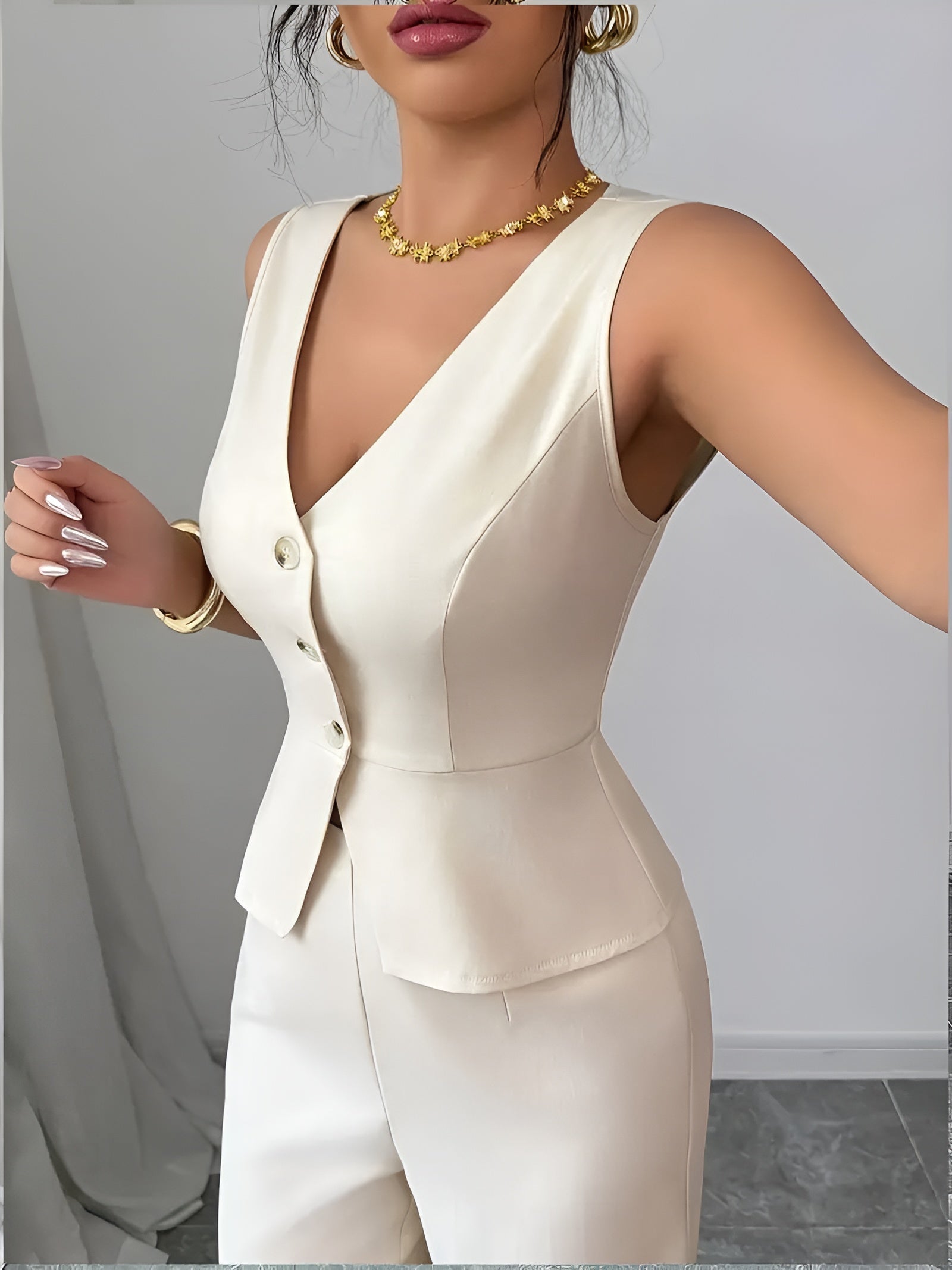 Katya | Refined Trousers with Tailored Detail
