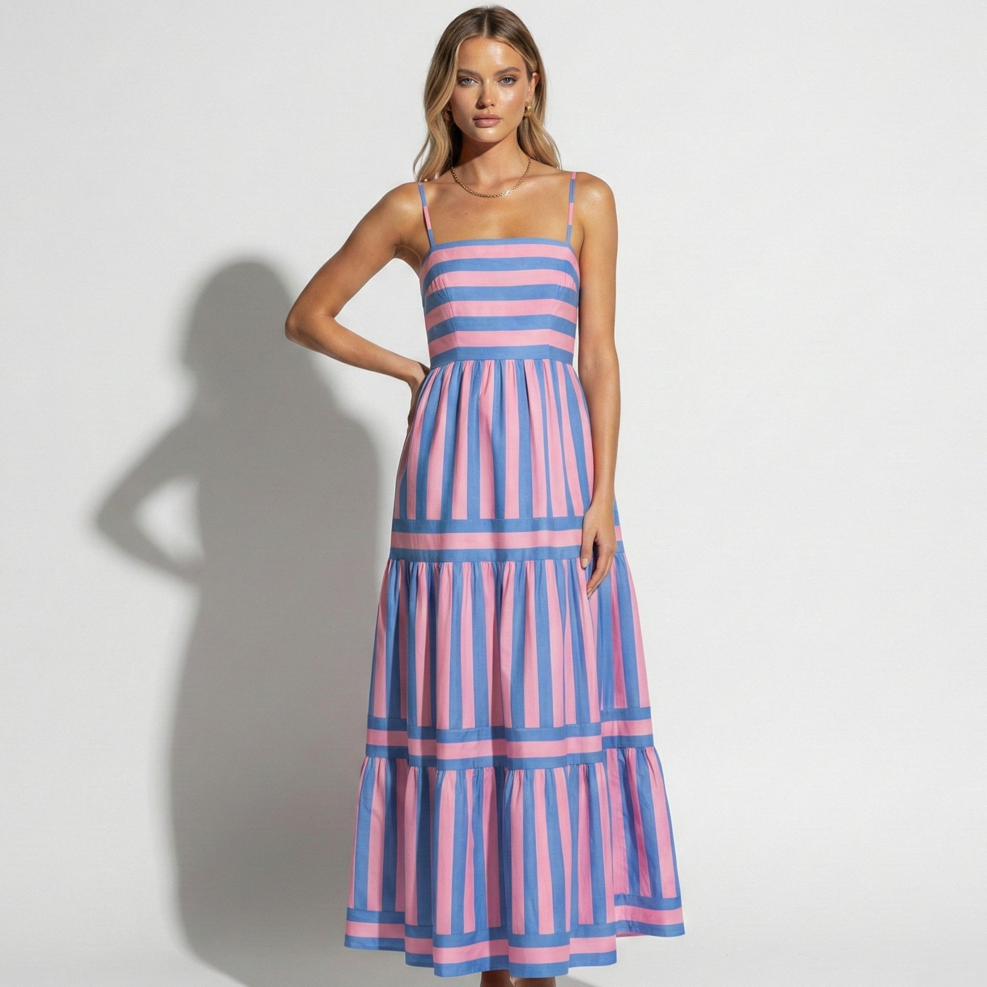 Lina | Maxi Dress with Spaghetti Straps