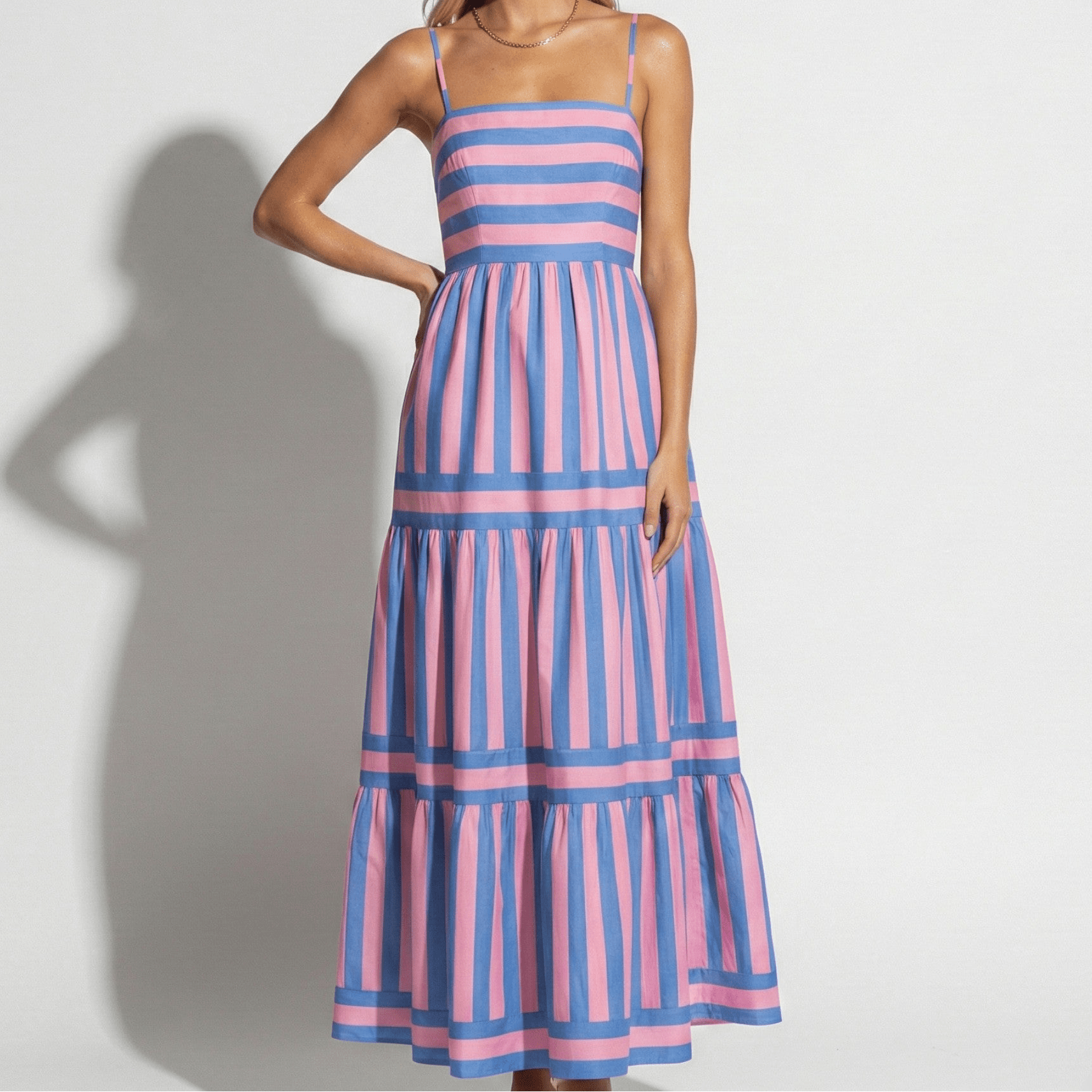 Lina | Maxi Dress with Spaghetti Straps