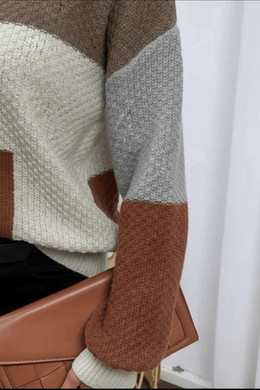 Louisa | Knit Jumper with Tailored Detail