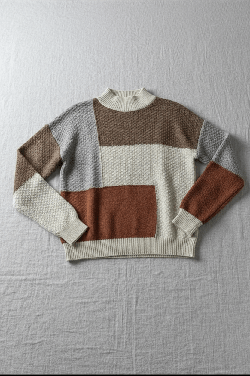Louisa | Knit Jumper with Tailored Detail