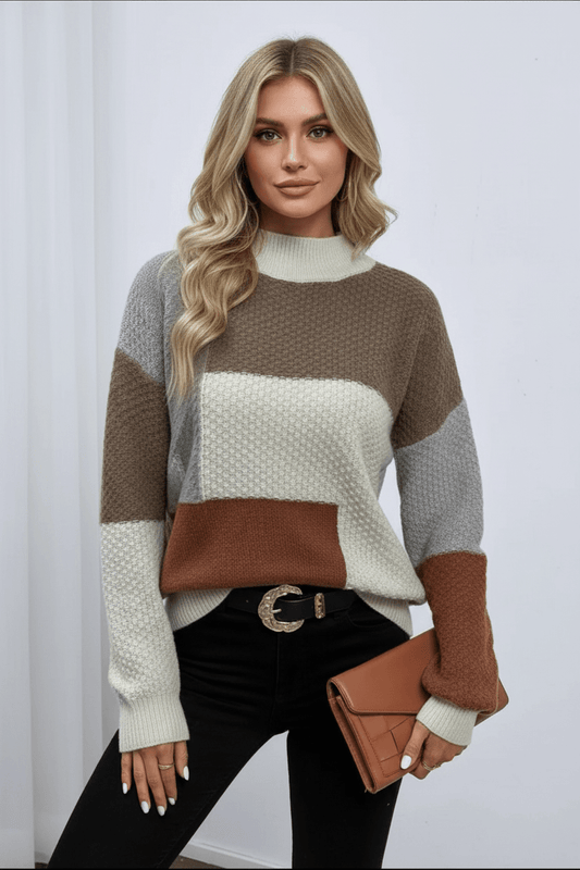 Louisa | Knit Jumper with Tailored Detail