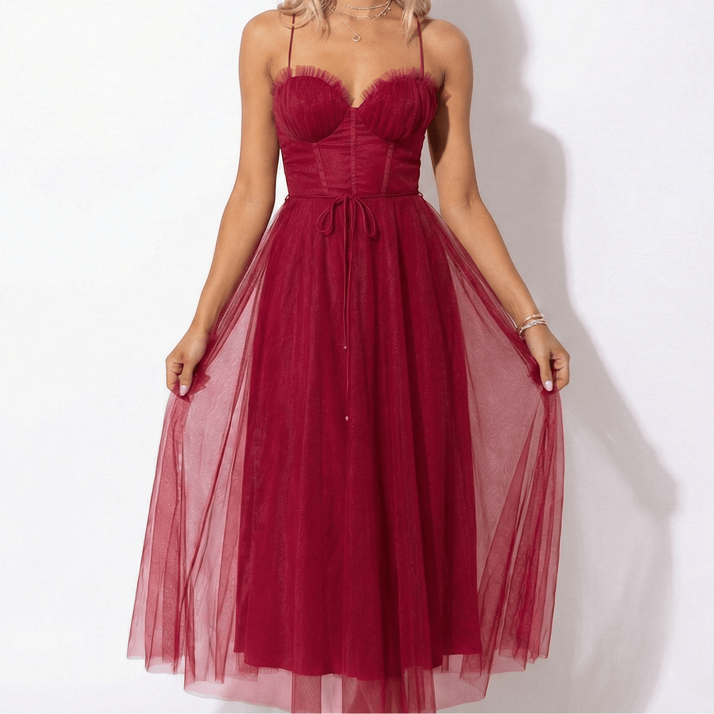 Luisa | Maxi Dress with Spaghetti Straps