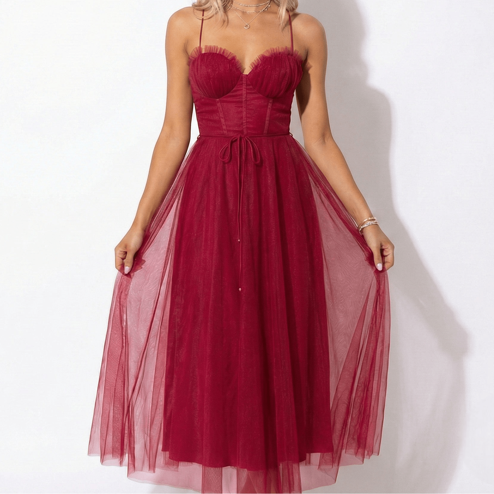 Luisa | Maxi Dress with Spaghetti Straps
