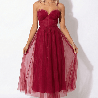 Luisa | Maxi Dress with Spaghetti Straps