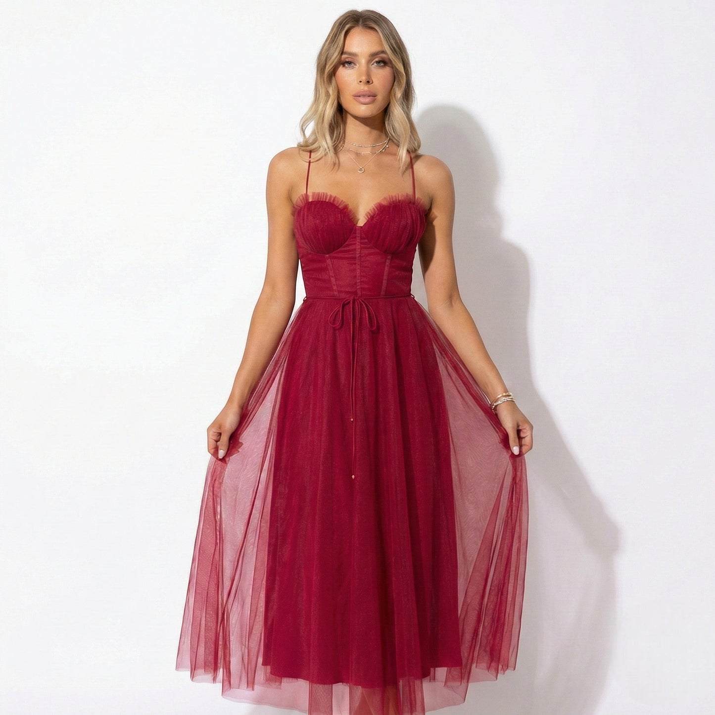 Luisa | Maxi Dress with Spaghetti Straps