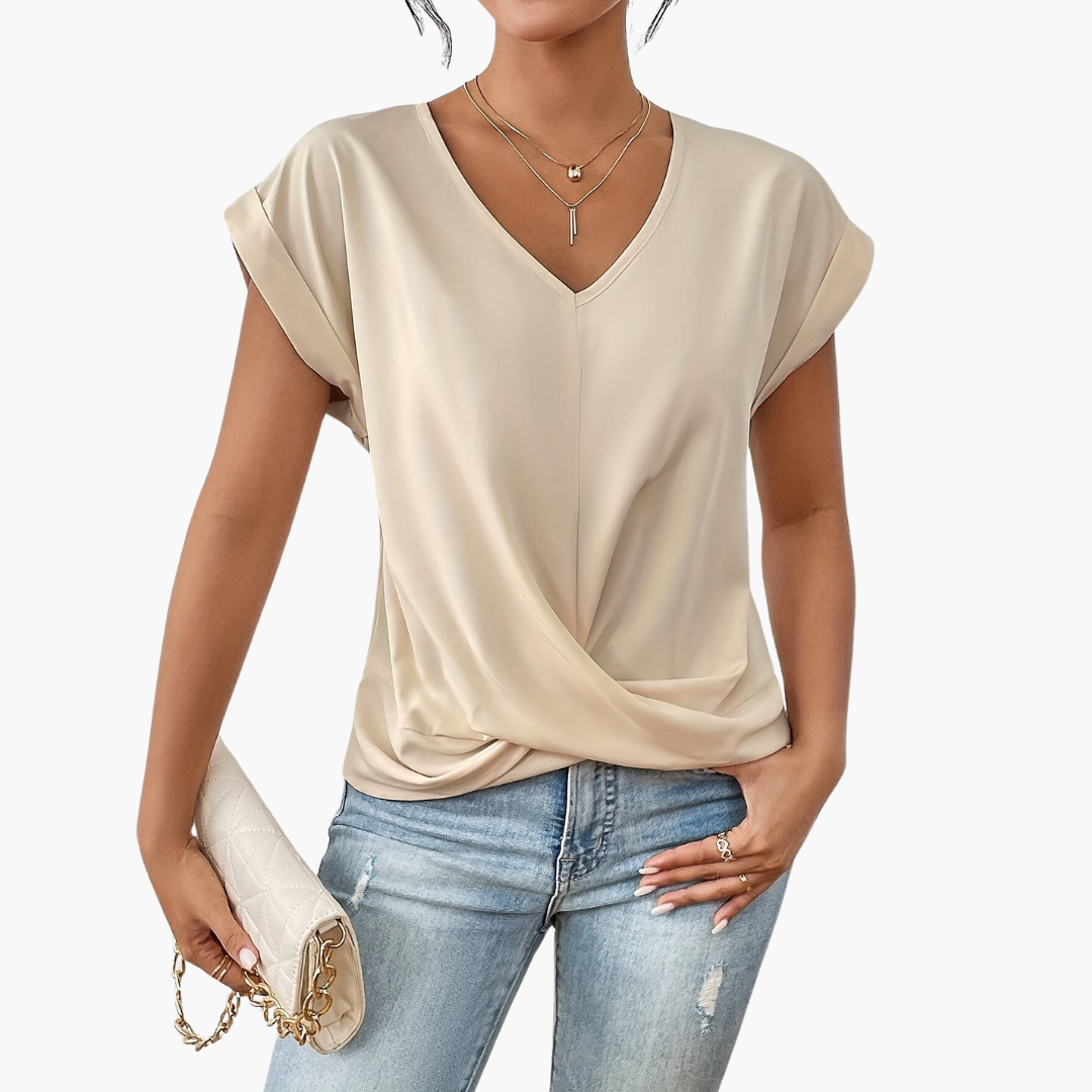 Maeva | Refined Blouse with Tailored Detail