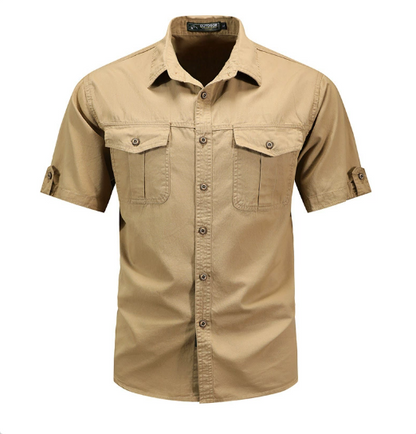 Callum | Men Spring Utility Pocket koszula