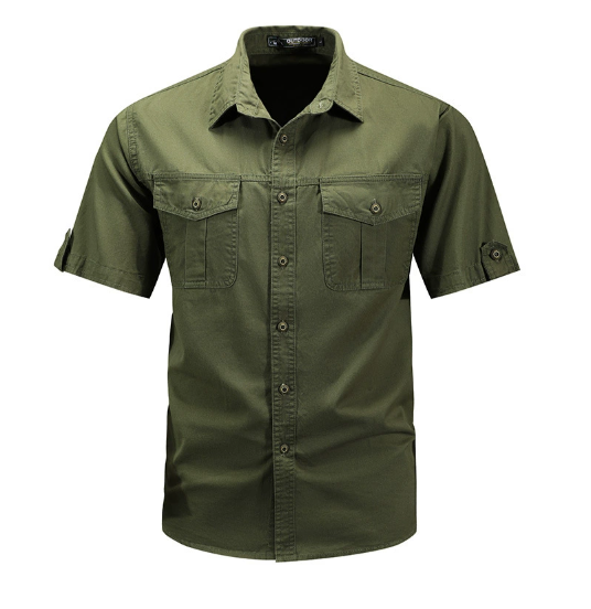 Callum | Men Spring Utility Pocket koszula