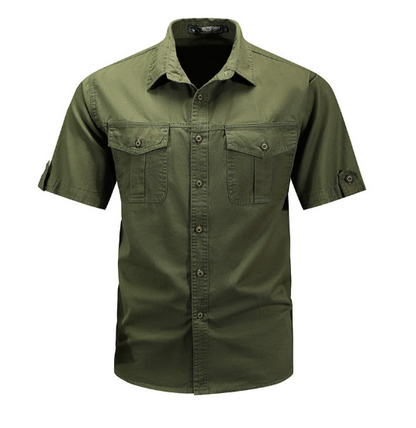 Callum | Men Spring Utility Pocket koszula