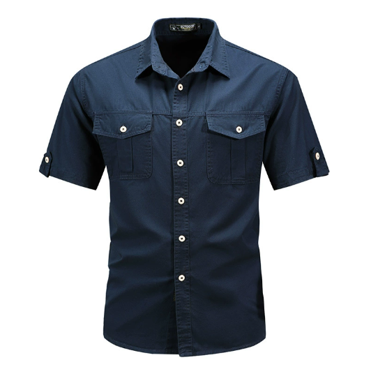 Callum | Men Spring Utility Pocket koszula
