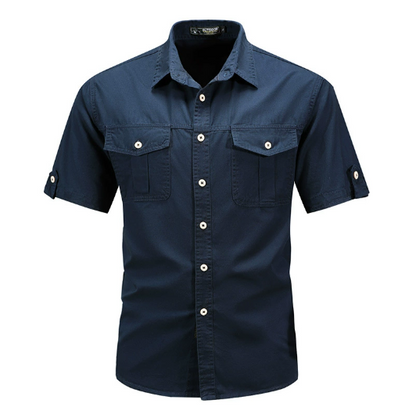Callum | Men Spring Utility Pocket koszula