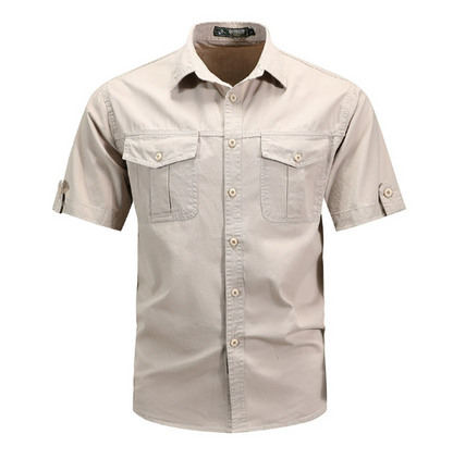 Callum | Men’s Spring Utility Pocket Shirt