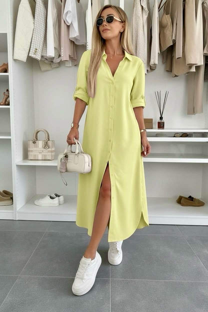 Aurora - Vestido Camisa Oversized