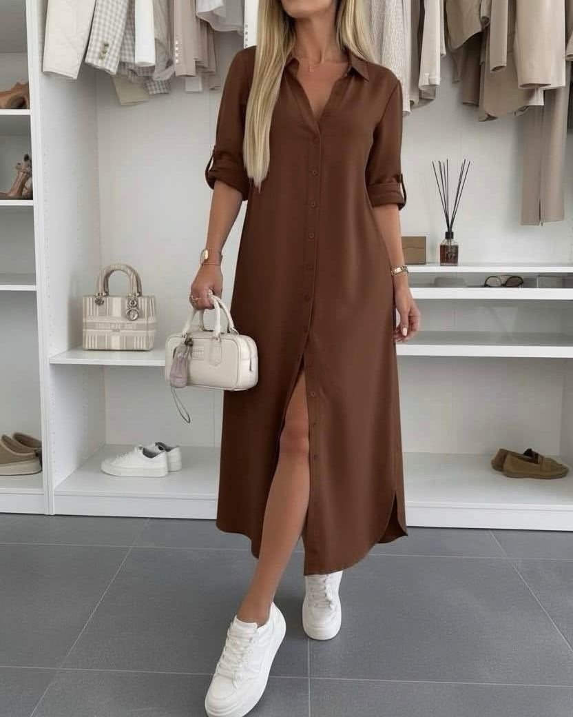 Aurora - Vestido Camisa Oversized