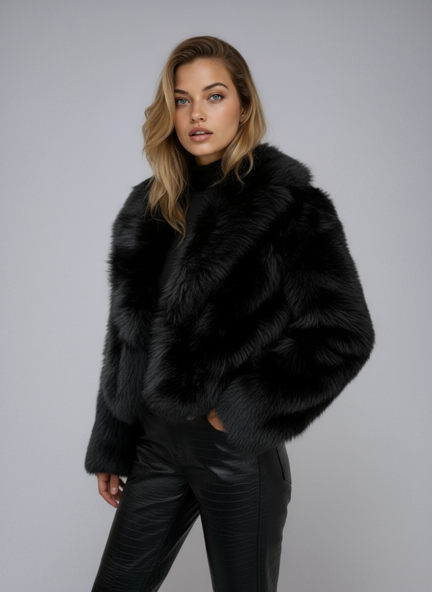 Atelier Fes | Senna Faux Fur Jas