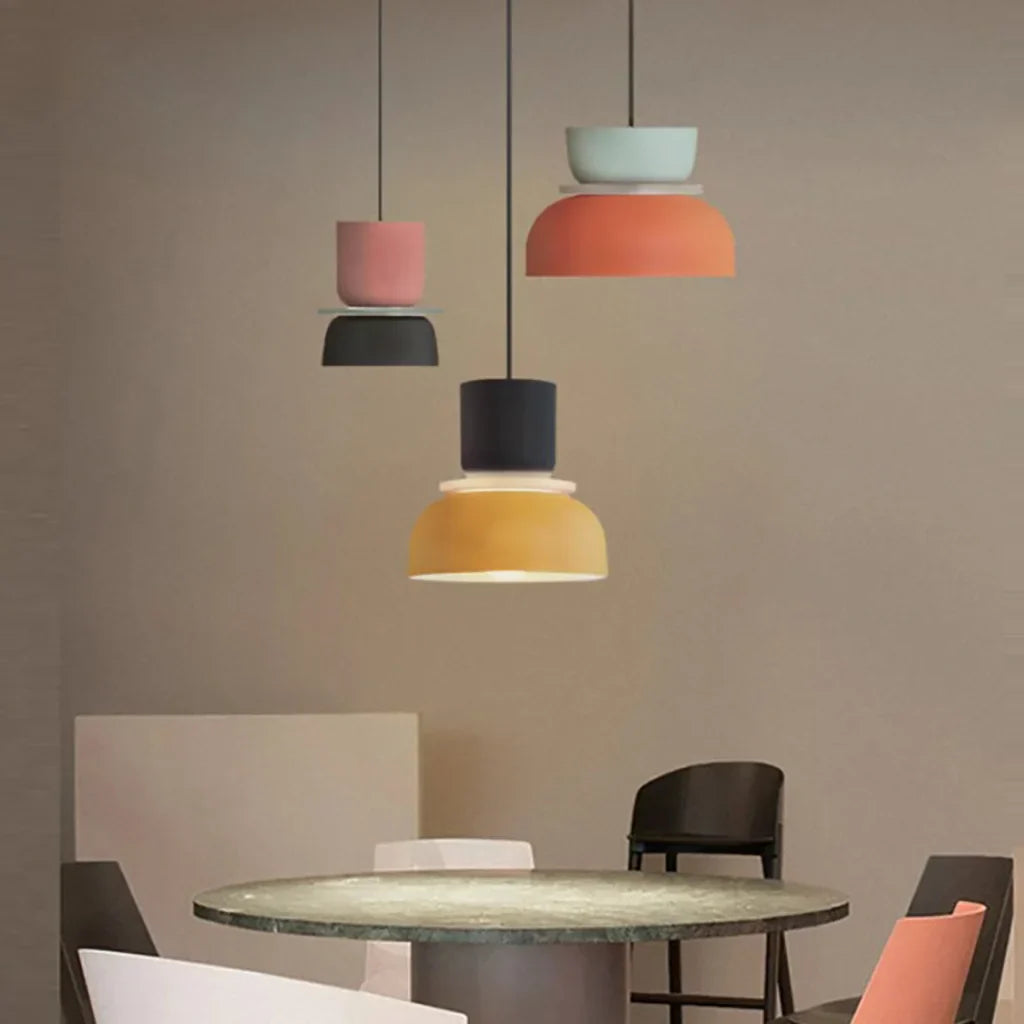 Restfield | Lucie Nordic Hanglamp met Kleuraccenten
