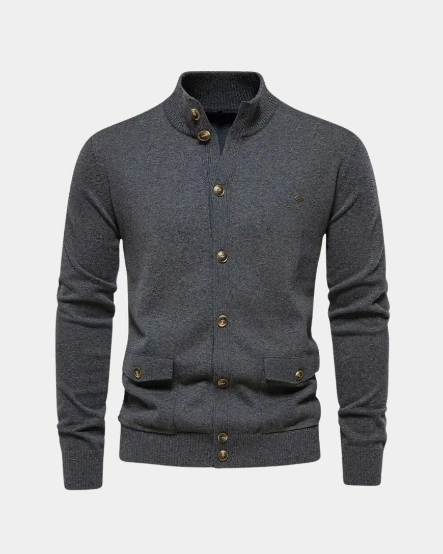 Mads™ | Strikket Bomuldstrøje