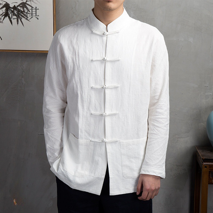Zen Heritage Relaxed Fit Linen Shirt