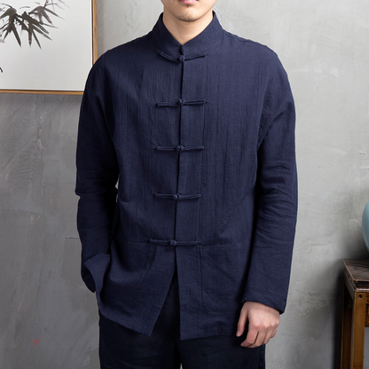 Zen Heritage Relaxed Fit Linen Shirt