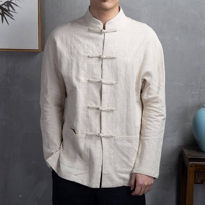 Zen Heritage Relaxed Fit Linen Shirt