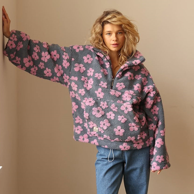 Soreya | Fleece Pullover Bloom