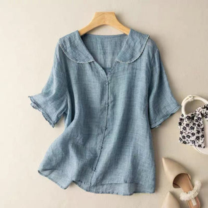 Damen Sommerbluse | Kurzarm
