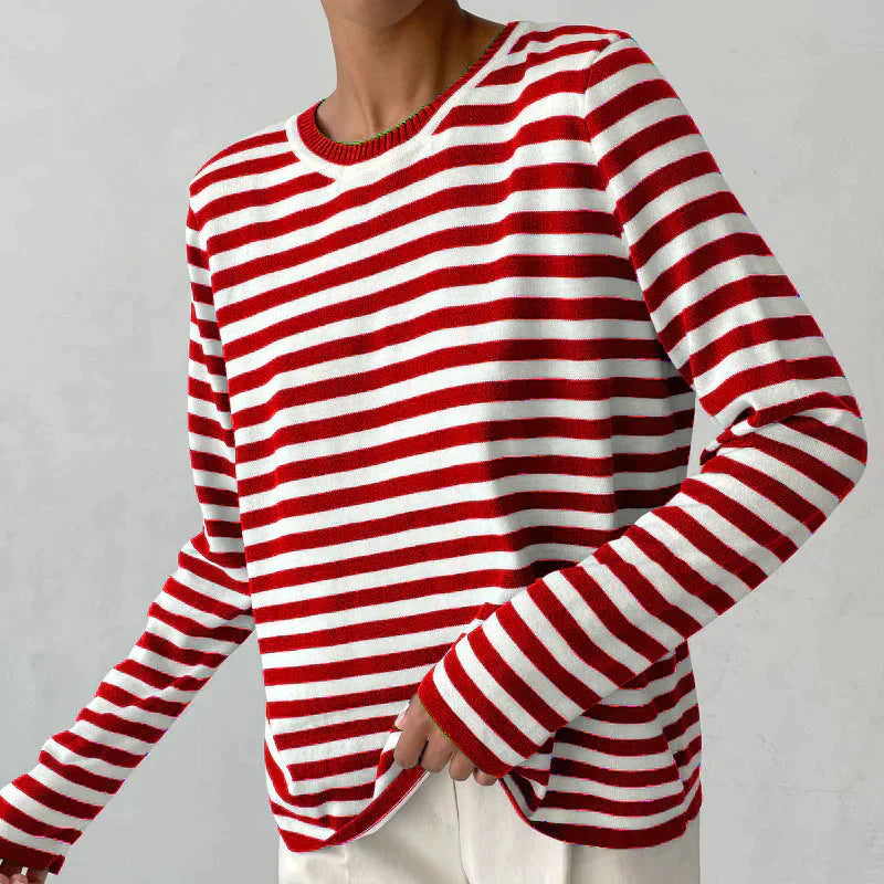 Johanna – Damen Streifenshirt mit klassischem Chic