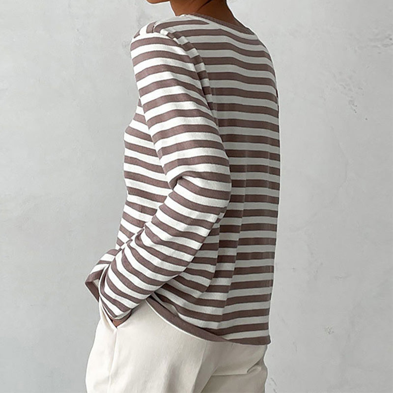 Johanna – Damen Streifenshirt mit klassischem Chic