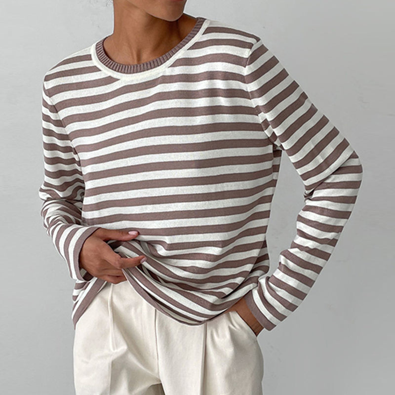 Johanna – Damen Streifenshirt mit klassischem Chic
