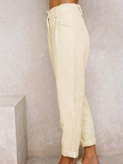 Maple | Cordhose mit geradem Bein 4