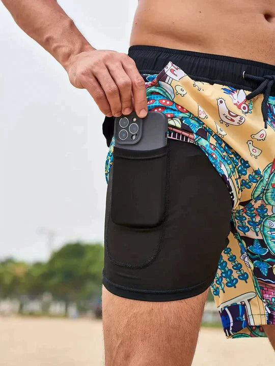 Markus | Leichte Sommer-Badeshorts Herren 15