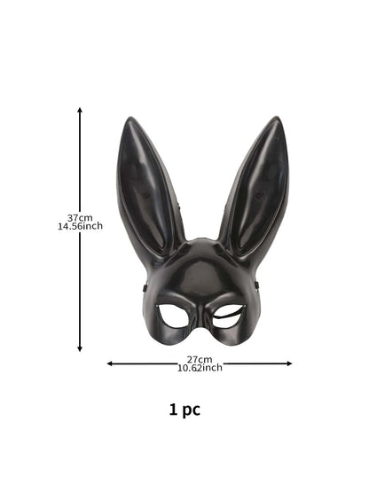 Mysticus | Maschera da Coniglio Cosplay Elegante per Eventi - - accessori per feste cinturino regolabile cosplay costume originale costumi per cosplay design elegante feste in maschera Halloween maschera da coniglio maschere artistiche servizi fotografici versatilità - Concept Palermo