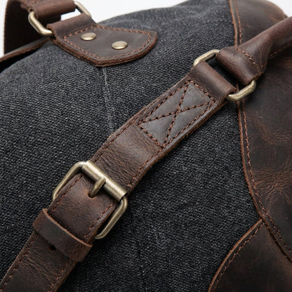 Mason | Unisex Duffel Bag With Front Flap Compartment And Buckle Strap | Functional